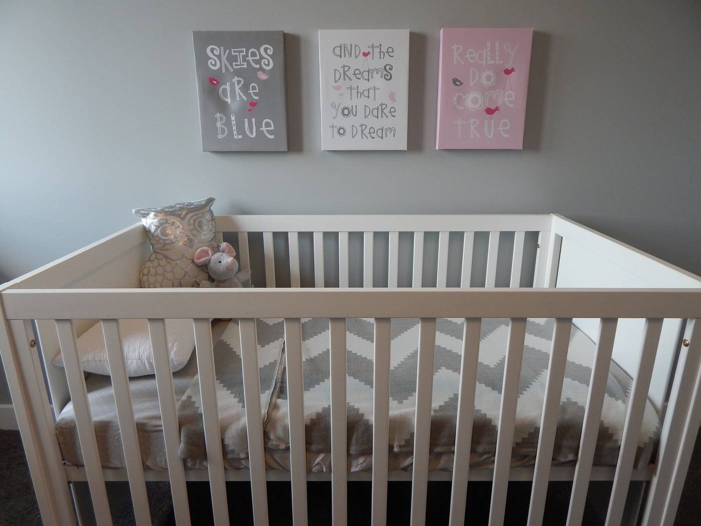 Baby's room with crib