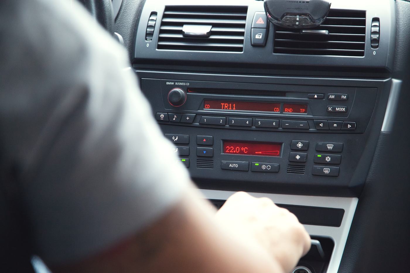 Listening to radio in vehicle