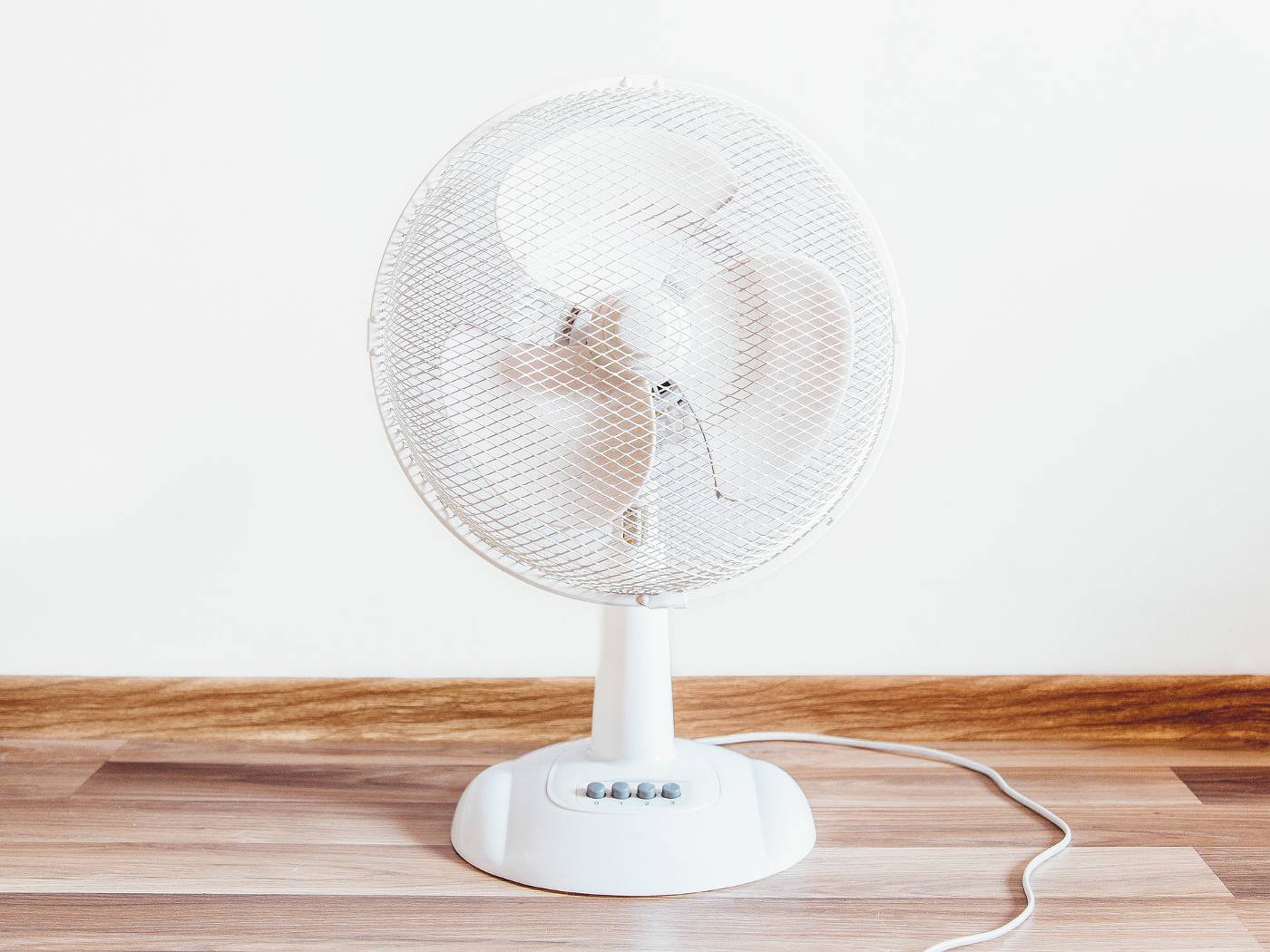 White portable fan - How to Make a Room Fan Quieter: Do-It-Yourself in 6 Easy Steps!