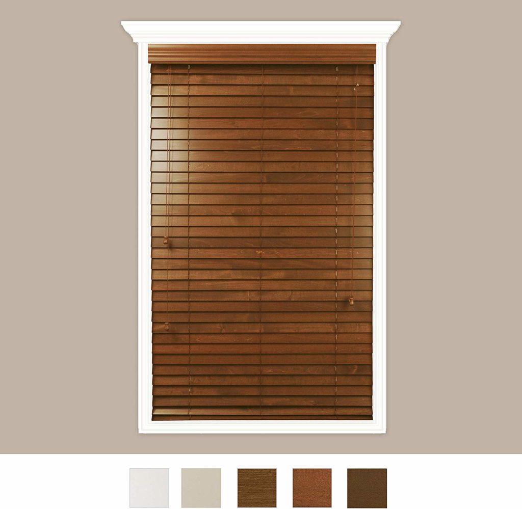 Luxr Blinds Custom-made real wood - best value noise soundproof blinds for the money