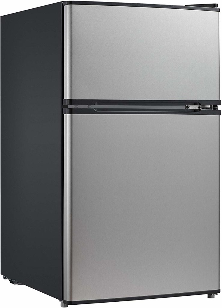 Midea double door mini fridge - quiet fridge